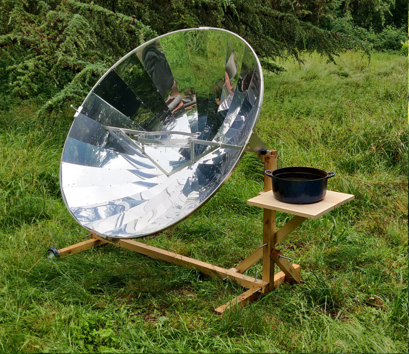 Cuisson domestique : et si la parabole solaire était une solution plus écologique ?