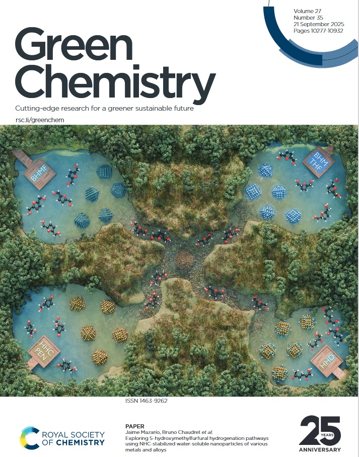 NCO team develops NHC-Stabilized Nanoparticles for Aqueous 5-HMF Conversion